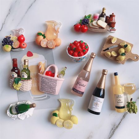 Cute refrigerator magnet.