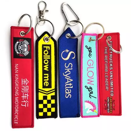 Personalized anime jet tags.