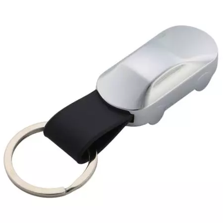 Porte-clés en forme de voiture avec lampe de poche - Les clients adorent commander nos porte-clés LED en forme de voiture.