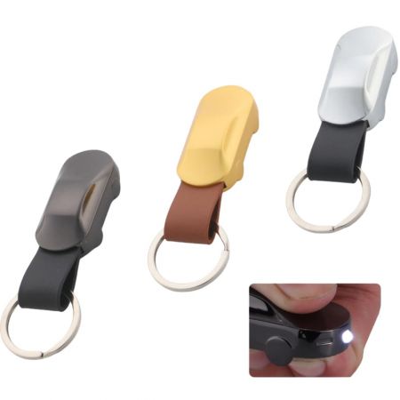 Auto-förmiger Schlüsselanhänger mit Taschenlampe, Hersteller von gestickten  Aufnähern