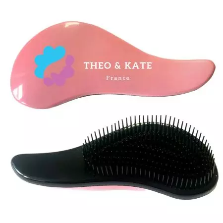 Personalised Hair Brushes - Printing logo on the hair brushes.