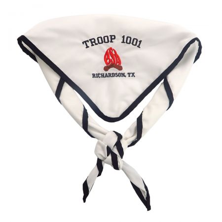 Vores spejder tørklæde er lavet med kvalitetsarbejde.