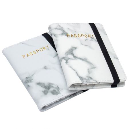 卸売用PUレザー旅行チケットパスポートカバー。