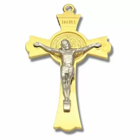 Aangepende religieuze hanger - Aangepende kruis religieuze hanger.