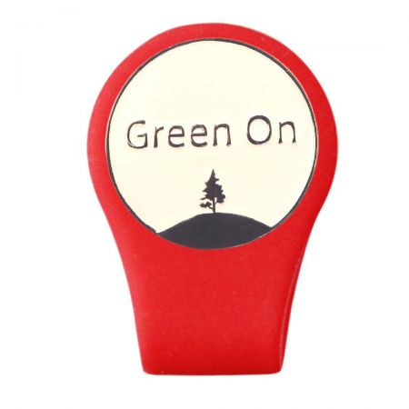 Clip de sombrero magnético de silicona. - Clip de sombrero de marcador de bola de silicona de alta calidad personalizado.