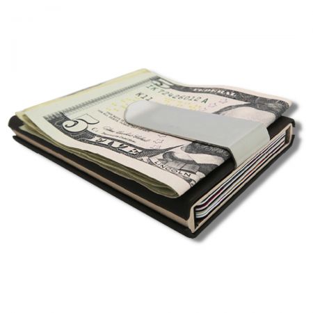 Существующий бумажник-зажим для денег.