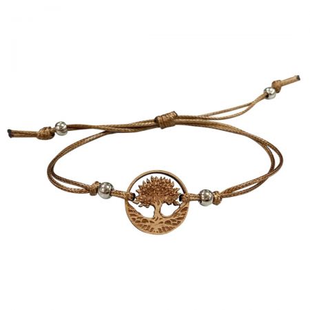 기존 나무 팔찌 참.