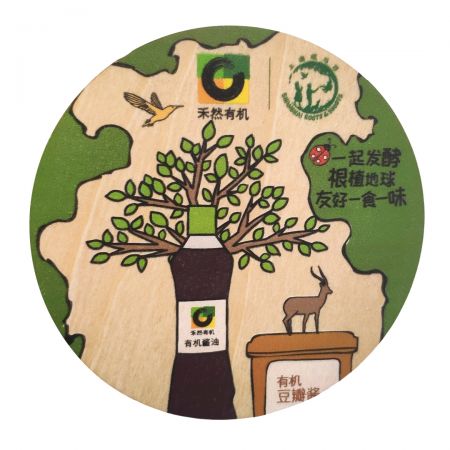 Personalised wood coasters is durable.