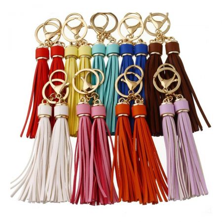 Personalized Tassel Keychain - Personalize your tassel keychain with your name.