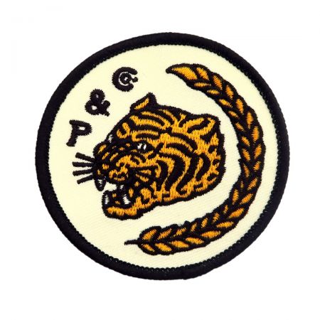 Custom tiger patch.