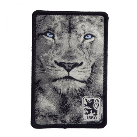 Custom lion patch.