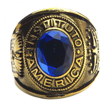 Personlige vintage safirringer.