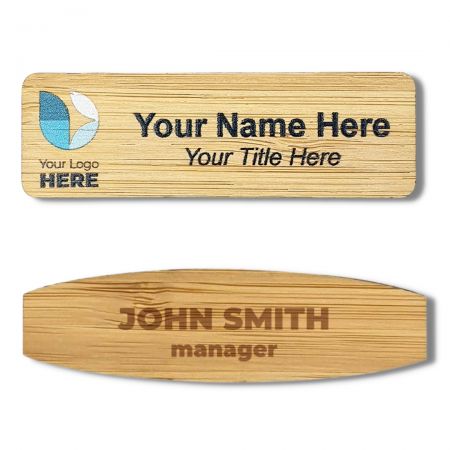 Имя значка из экологически чистых материалов.