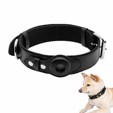 ペット用のカスタムApple AirTagホルダー。