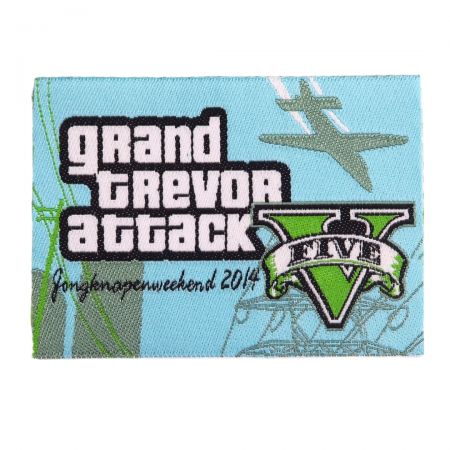 Tilpassede stoffmerker for klær.