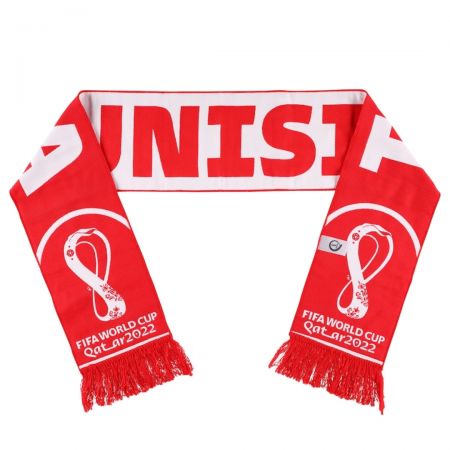 맞춤형 축구 스카프.