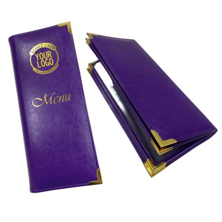 پوشش منوی چرم - پوشش منوی چرم سفارشی.