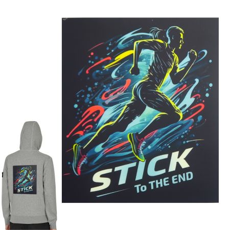 カスタム布転写。