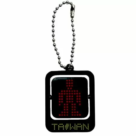 Custom Rotating Keychain - Customized spinning keychains are made of zinc alloy.