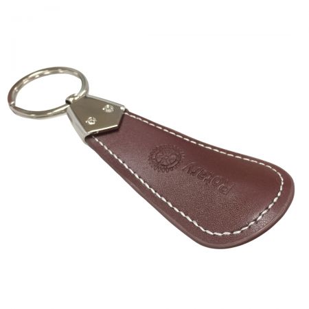 レザー ポータブル ミニ シューホーン。