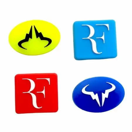 We can create a unique tennis racket damper design that perfectly complements your brand or team.