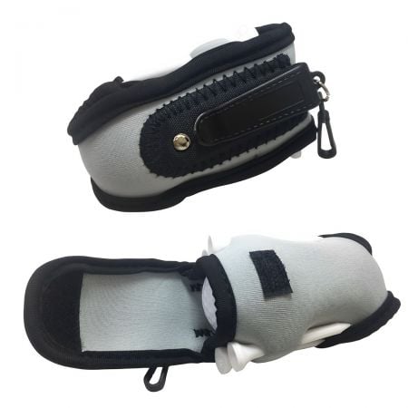 Open Design Golf Ball And Tee Pouch.