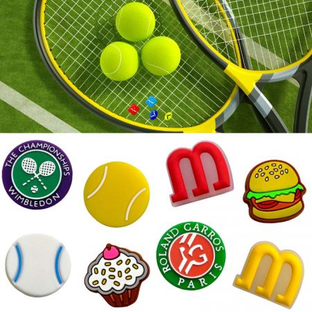Star Lapel Pin bietet umweltfreundliche maßgeschneiderte Tennisschwingungsdämpfer, um B2B-Käufer zu begeistern