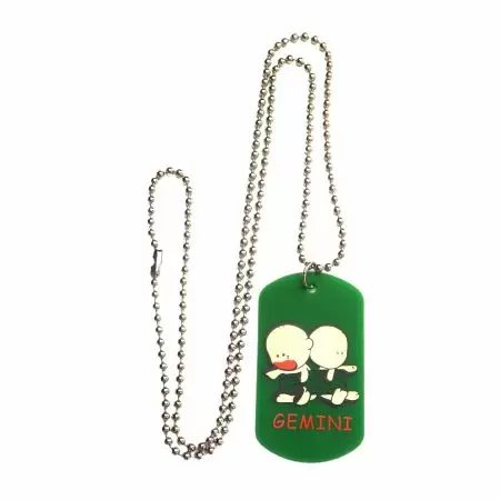 Silicone Dog Tag Necklace - Military dog tag necklace