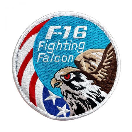 Вышитые значки F-16 Fighting Falcon - Поднимите свою страсть к F-16 Fighting Falcon с нашими тщательно изготовленными значками.
