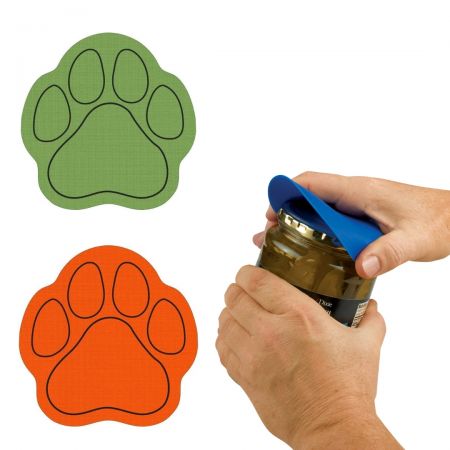 Silicone rubber jar gripper.