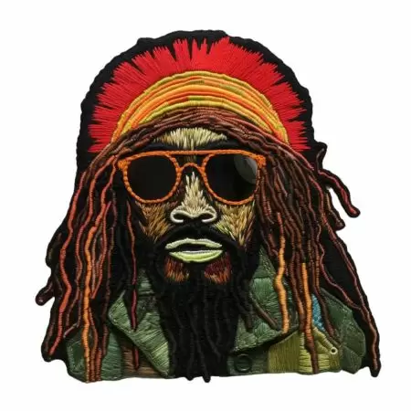 Elevate your style with our Rasta Patches.