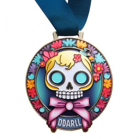 Desbloqueie a magia das medalhas personalizadas de Dead of the Dead Run.
