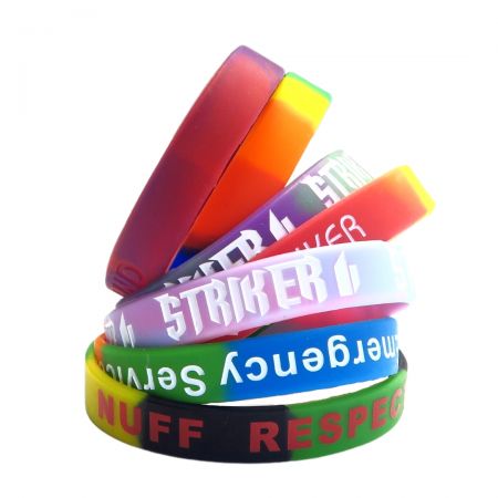 Colorful Rubber Band Bracelet - Rubber band bracelet.