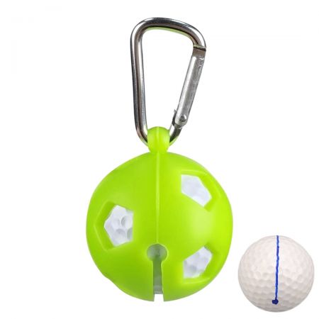 Cubierta personalizada para pelota de golf.