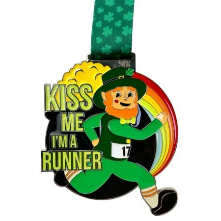 ST Patrick의 날 메달 - ST Patrick의 날을 위해 커스텀 가상 메달을 만듭니다.