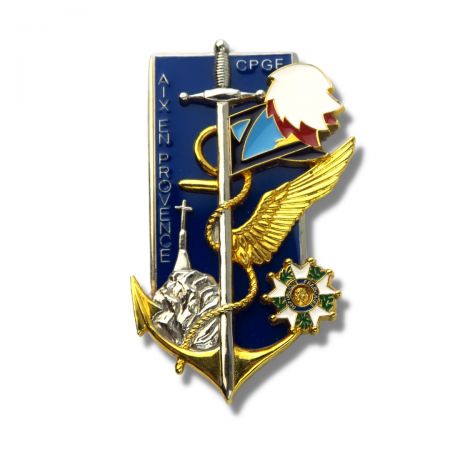 Custom security officer badge.