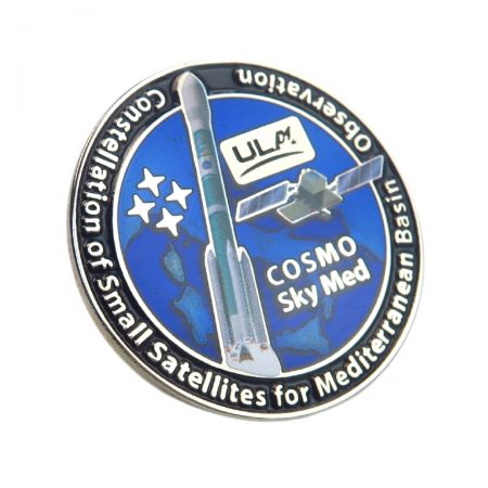 Aangepaste NASA-badge.