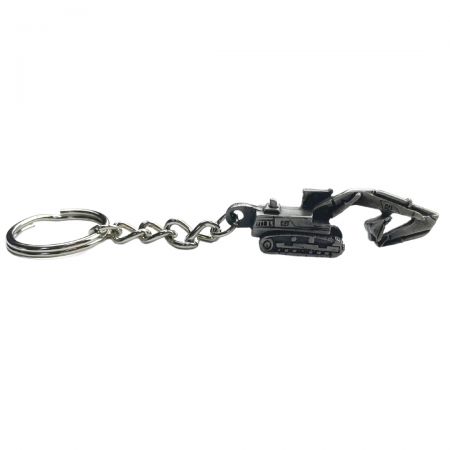 The 3D keyring is crafted from a tin-lead alloy.
