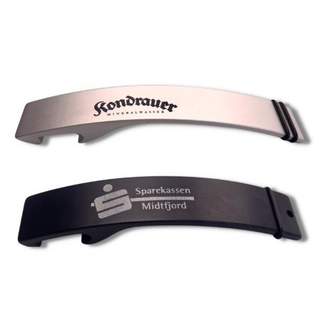 Tilpasset flaskeåbner nøglering.