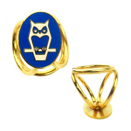 Tilpasset Skjerfring - Tre Ring Skjerfklips