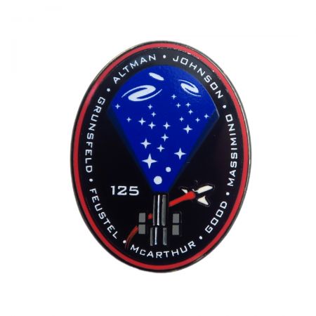 We provide fade resistance to the face of your custom printing pins.