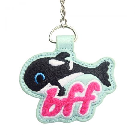 동물 모피 키링