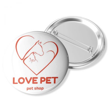 Nesten alle design du kan drømme om kan lages til knappemerke.