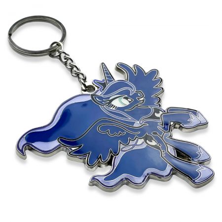 Godkjenn prøven av glitternøkkelringen din for hevet stiluttalelser.