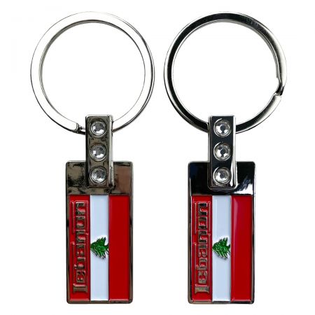 The souvenir keychain is chic and functional.