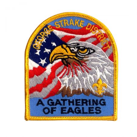 USA American Flag Embroidered Patches