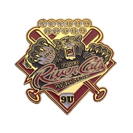 Custom Softball Trading Pins - 40+ years of excellence in unique softball trading pins.