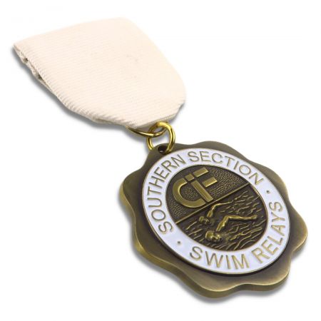 Diverse craftsmanship options for custom awards medals.