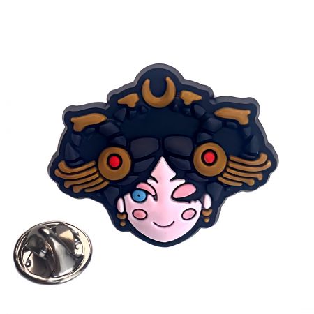 Aangepaste rubberen broche.