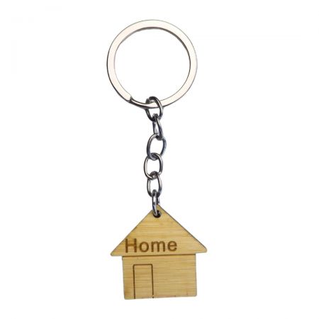 Уникальные дизайны деревянных брелоков для ключей.